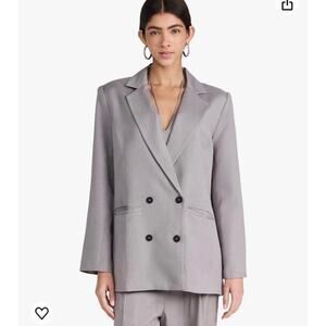 NWT Lioness Women’s La Quinta Blazer Gray Size Small